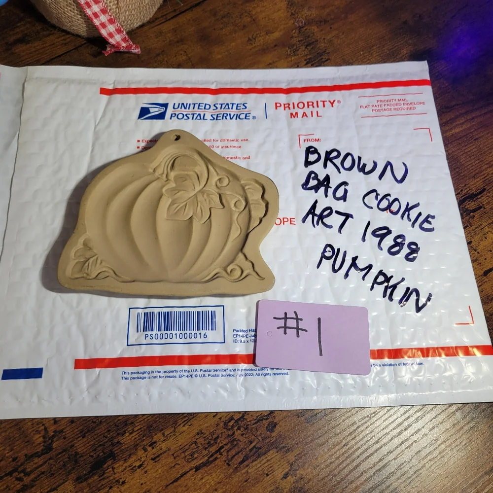 Brown Bag Cookie Art vintage 1988